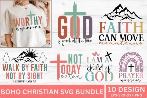 Boho Christian SVG Bundle: A Designer's Review