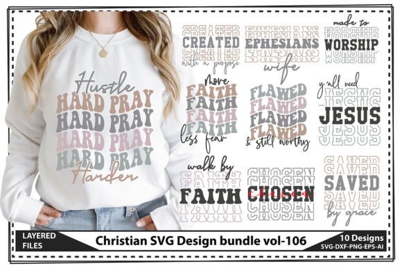 Christian SVG Bundle: Graphics & T-Shirt Designs
