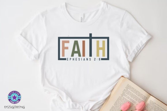 Faith Christian SVG PNG: Graphics for T-Shirt Designs