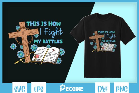 Fight My Battles Jesus Western Cross SVG Review