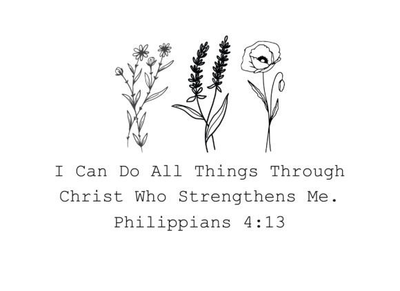 I Can Do All Things Christian Graphics & T-Shirt Designs
