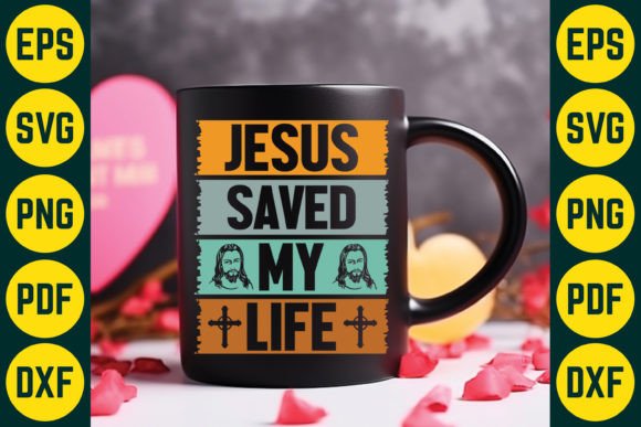 Jesus Saved My Life SVG T-Shirt Design Review