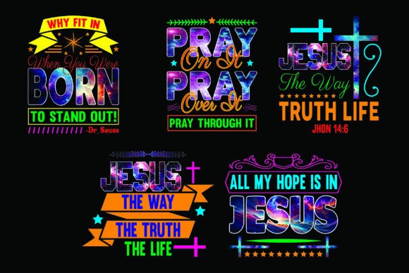 Jesus T Shirt Design Bundle Review