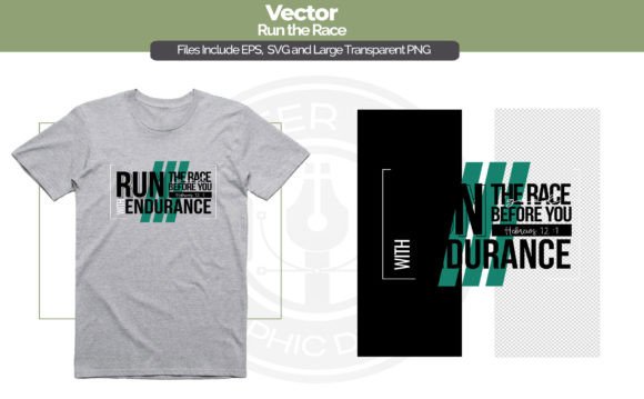 Run the Race Christian T-Shirt Graphics Review